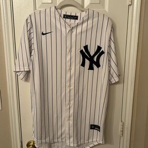 Men's New York Yankees Aaron Judge Nike White Home Limited Player Jersey